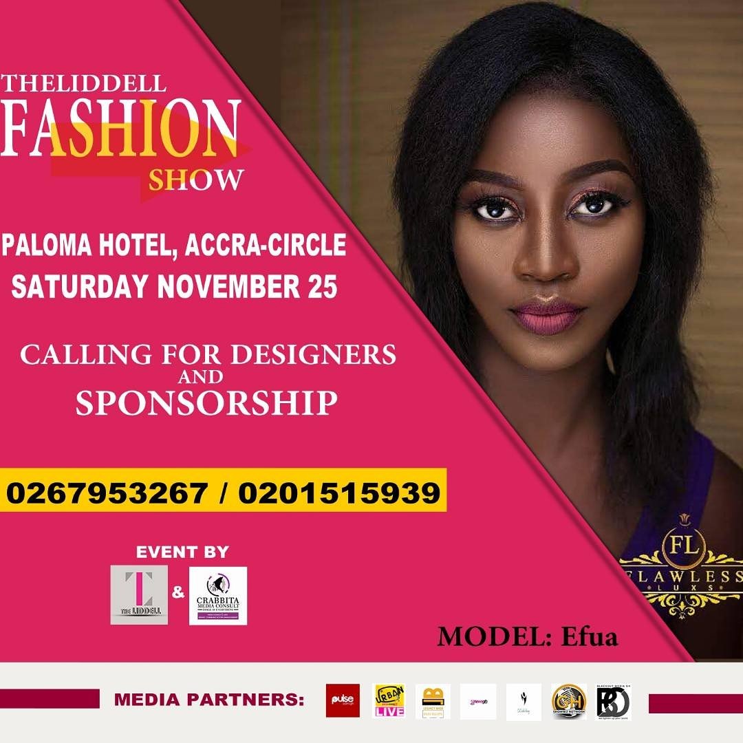 theliddelll's tweet photo. #TLFS2017 -REGISTRATION & THE CALL FOR SPONSORSHIP is ongoing
TheLiddell Fashion Show is slated to come off on 25/10/17 @Paloma Accra-Circle https://t.co/DCdHh0wkbr