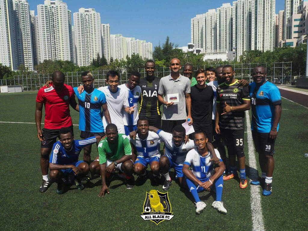 ZRFoundation's tweet photo. The local #AllBlacksFC team in #HongKong with @Zesh_Rehman as part of our #cohesion #integration work with @KCSouthernFC https://t.co/ef4bQ3W6JA