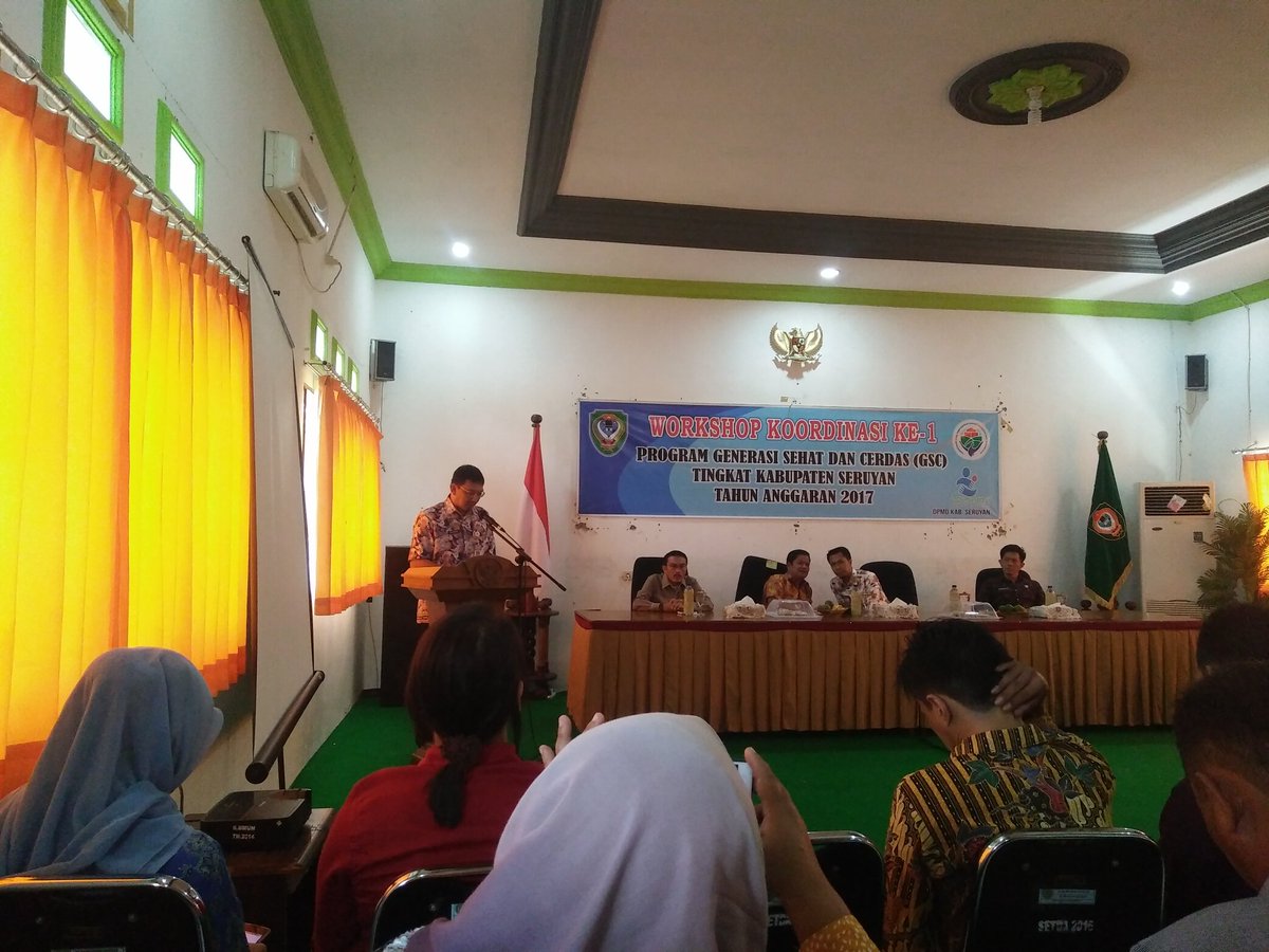 Workshop Koordinasi ke 1 Program Generasi Sehat dan Cerdas Kab. Seruyan <a href="/gsc_seruyan/">GSC SERUYAN</a> <a href="/gsc_kalteng/">Generasi Kalteng</a>