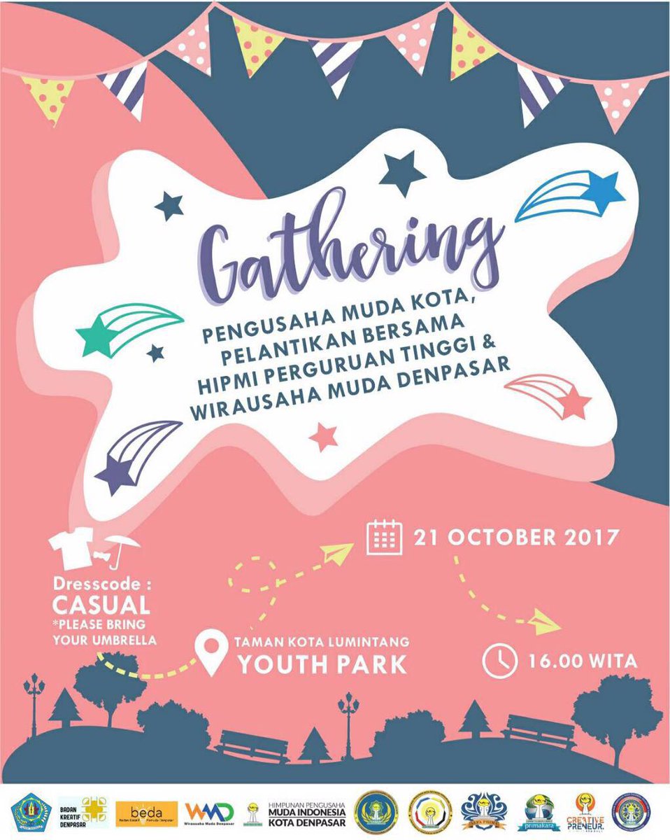 Sinergi komunitas muda kreatif kota Denpasar.. #hipmi #hipmibali #hipmidenpasar #hipden #hipdenfam #ngiringdadospengusaha