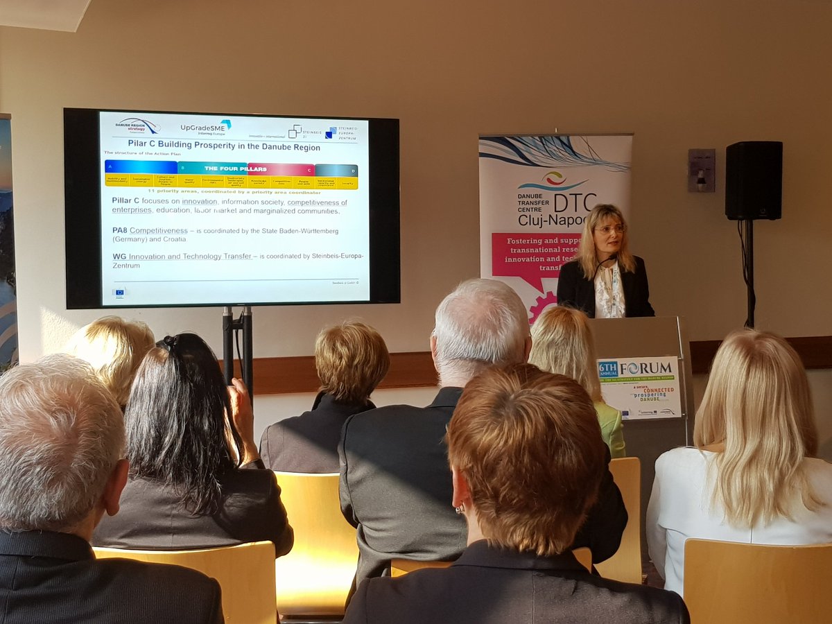 TamaraHoegler's tweet photo. Fostering competitivess in #Danube region starts with trust! #FORESDA &amp; #MadeInDanube are a best practice for this approach! @INTERREGTweets https://t.co/zhwGtuP9Dj