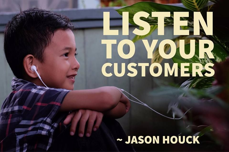 JasonHouck's tweet image. Are you listening to your customers? #ecommerce #smallbiz