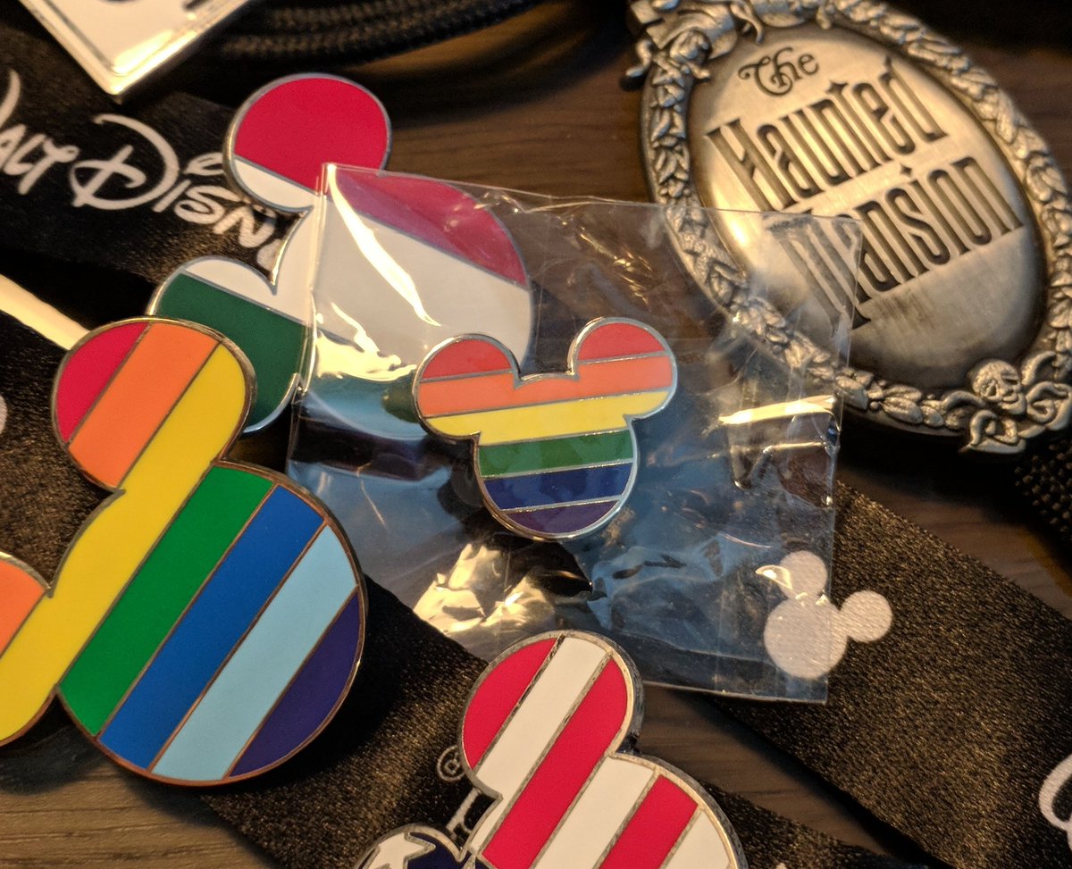 hashtag_matt's tweet photo. Well look what I managed to get hold of finally! It's so cute! #Disney #DisneyPride #CastExclusive #DisneyPins https://t.co/FGvbp72qf0