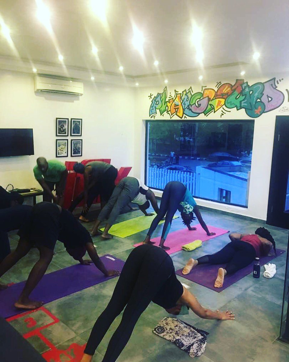 workstationng's tweet photo. Our community loved yesterday's yoga class! #WorkstationWellness https://t.co/1lsr1CQW4a