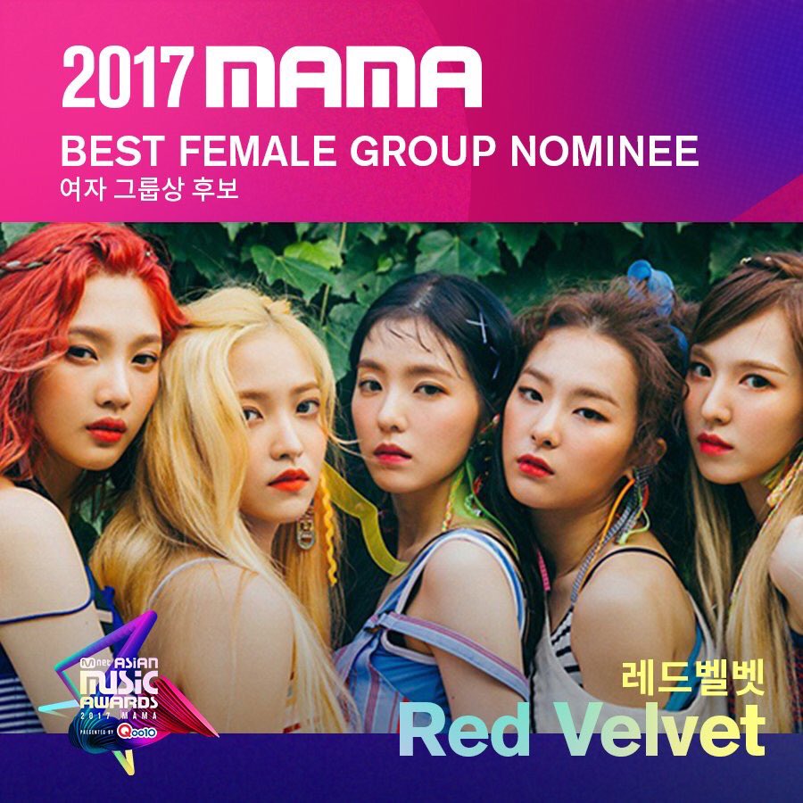 RV5smtown's tweet photo. [#2017MAMA] 여자 그룹상 후보 과 베스트댄스 퍼포먼스 여자 그룹 후보 #RedVelvet #레드벨벳
러비들~ 아래 링크에서 투표 해주세요❣️
👉https://t.co/AdEAHeKsSa https://t.co/Fg2db6RU6f