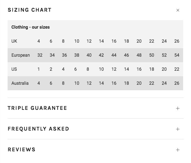 How To Add Sizing Chart On Shopify