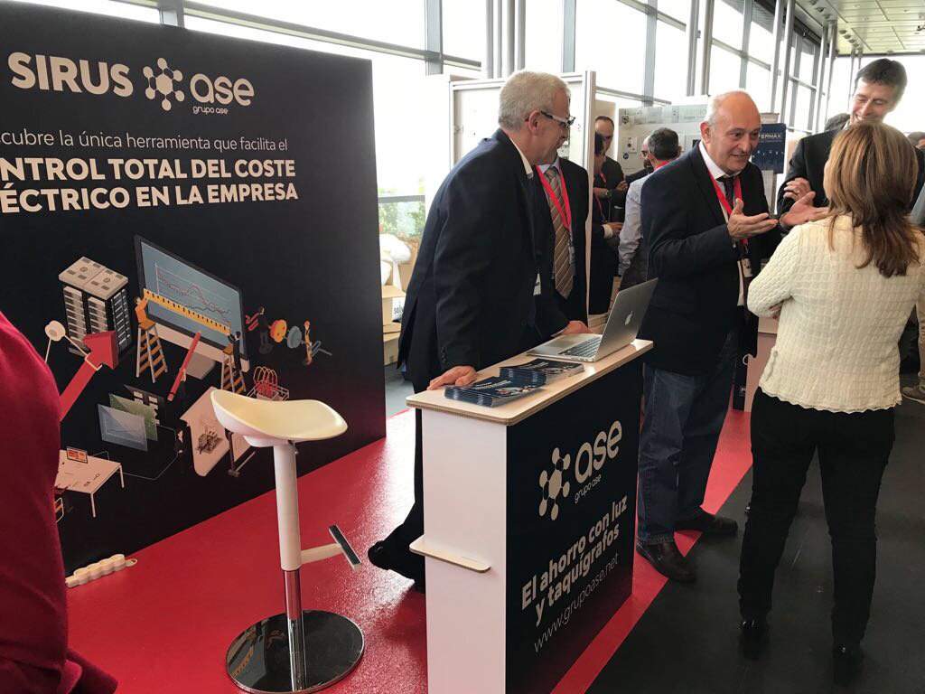 ASEnergia's tweet photo. Estrenando stand en @connectcongreso ⚡con mucha energía ⚡
#Sirus #eficienciaenergetica #ahorroluz #controlcostes
https://t.co/zNtphRgnpl https://t.co/oPG6YmpxbW