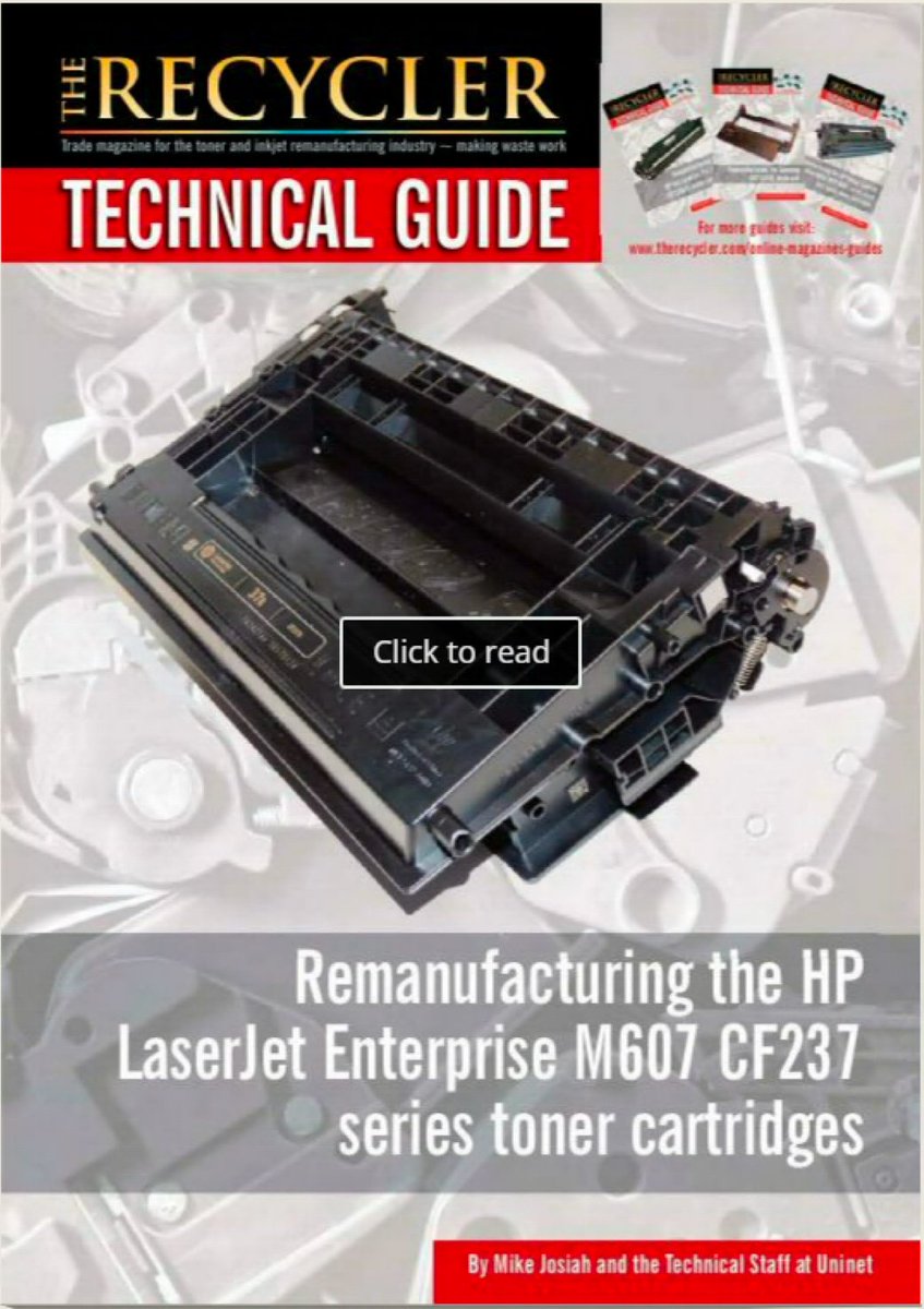 RecyclerMedia's tweet image. New post: Our latest technical guide is now available - therecycler.com/posts/our-late… #TechnicalGuide #Remanufacturing
