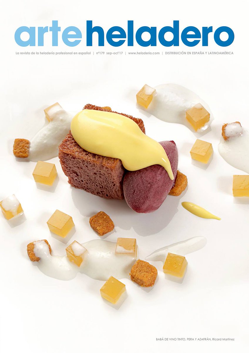 Nueva generación de sorbetes con las propuestas de <a href="/ESPAISUCRE/">Espaisucre</a> en la portada de #ArteHeladero179 Descúbrelo heladeria.com/revista/artehe…