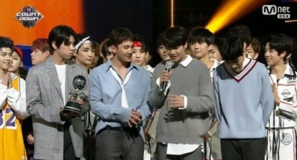 theseoulstory's tweet photo. Much congratulations to NU'EST W for winning #1 on today's MCountdown! So proud of you boys, well done! @NUESTNEWS  🎉🏆 #WhereYouAt1stWin https://t.co/jmet9EXLPi