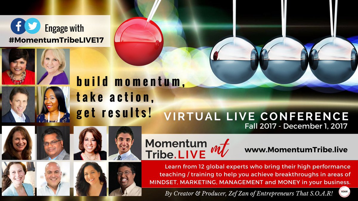chrisrsalem's tweet photo. Why Mindfulness is so Important for Sustainable Success in Business?
Come find out at the Momentum Tribe Virtual Live Conference in December 1st. Get details here:
https://t.co/9PQIHOQo16
#momentumtribe #virtualliveconference #sustainablesuccess https://t.co/nKnsEwuhZO