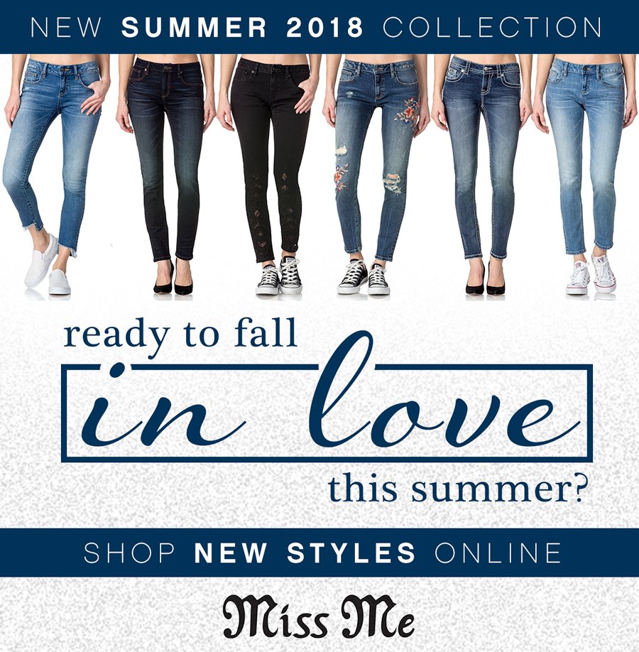 MissMeJeansSA's tweet photo. Ready to fall in love with denims all over again with our NEW 2018 SUMMER STYLE COLLECTION 😍 ---> https://t.co/2t5zRqEV9a https://t.co/gPAxHlSVI4