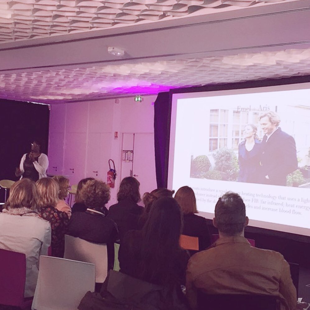 FashNerd's tweet photo. Talking UK 🇬🇧 fashion tech on stage at @fashiontechdays! #KeyNote #FashionTech #FTD2017 https://t.co/yMF1wEZFaI