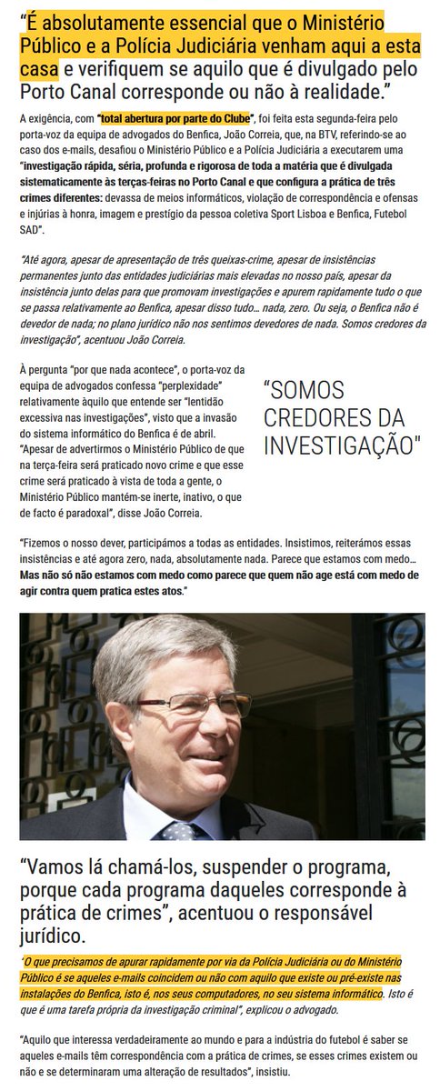 captomente's tweet image. Tradução: "Já podem cá vir fazer as buscas, já apagamos tudo." [João Correia, advogado do Benfica, há 3 dias] #BenficaGate #EstadoLampânico