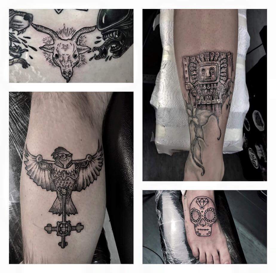 L3inktattstudio's tweet photo. A few small ones done by Krys recently @L3inktattstudio 

Appointments available for next week - message us or call in #tattoo #Inktober 💉🖤 https://t.co/YryZu4MxgS