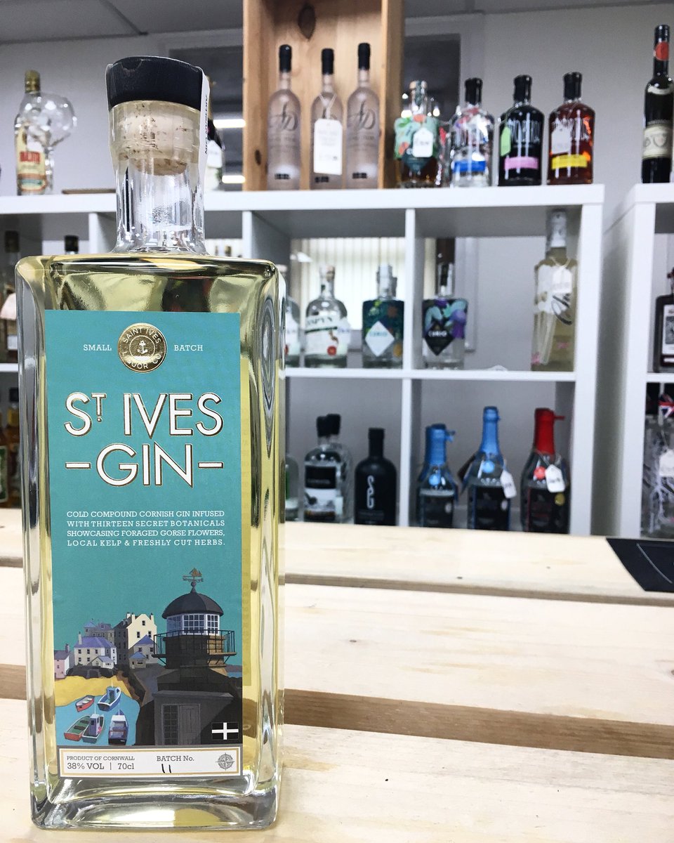 WICsales's tweet photo. Now in stock St. Ives Gin #stives #gin #local #cornish #compoundgin #redruth https://t.co/r4bfLSChY2