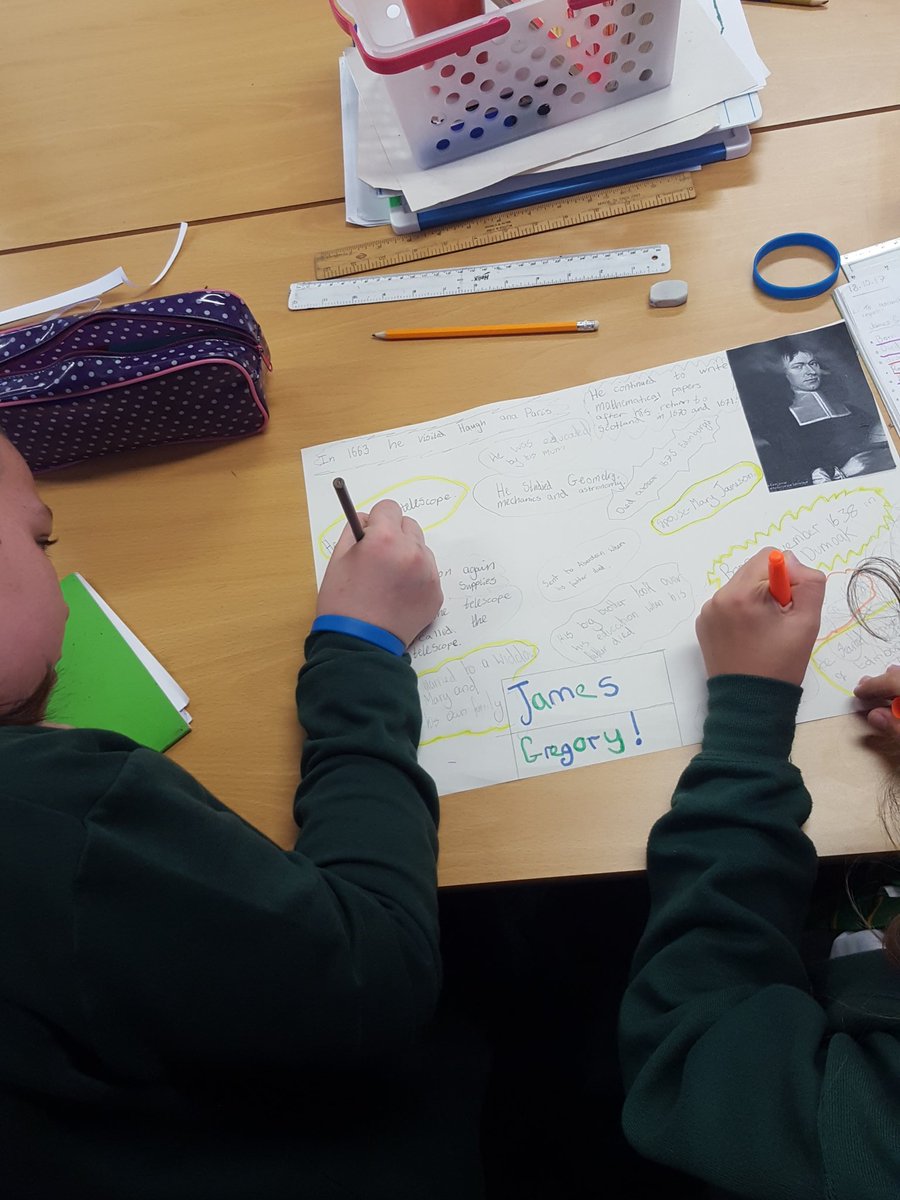 MissD_StP's tweet photo. Working well as a team to research James Gregory. #scottishmathematician https://t.co/p3JW4QP2qt