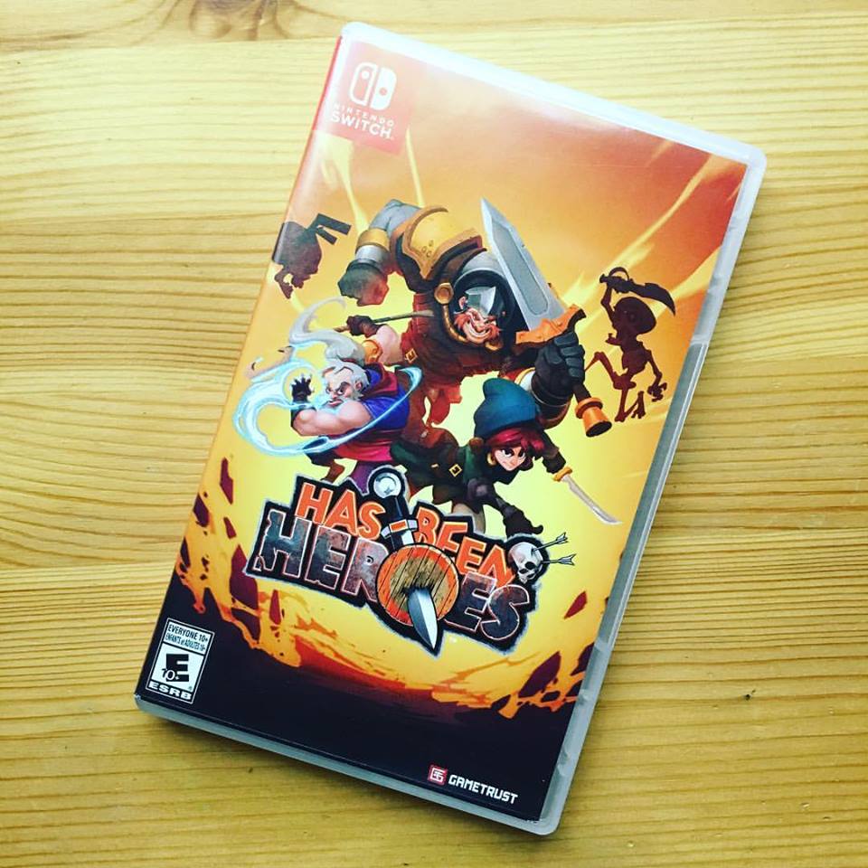 1up2play's tweet photo. 2017 Nintendo Switch game 4! #1up2play #HasBeenHeroes #Nintendo #NintendoSwitch #Gametrust #videogames https://t.co/KZIQlPBKHX