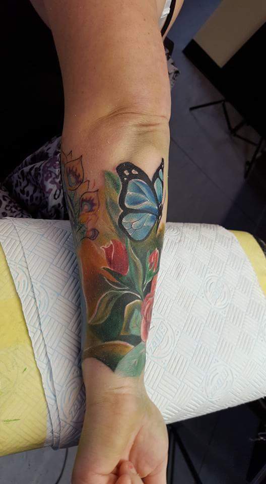 L3inktattstudio's tweet photo. Done by Ikars colour specialist. check him out Ikars Abramovs

Appointments available next week - message us or call in #tattoo #Inktober 💉🖤 https://t.co/iQNJfThdt1