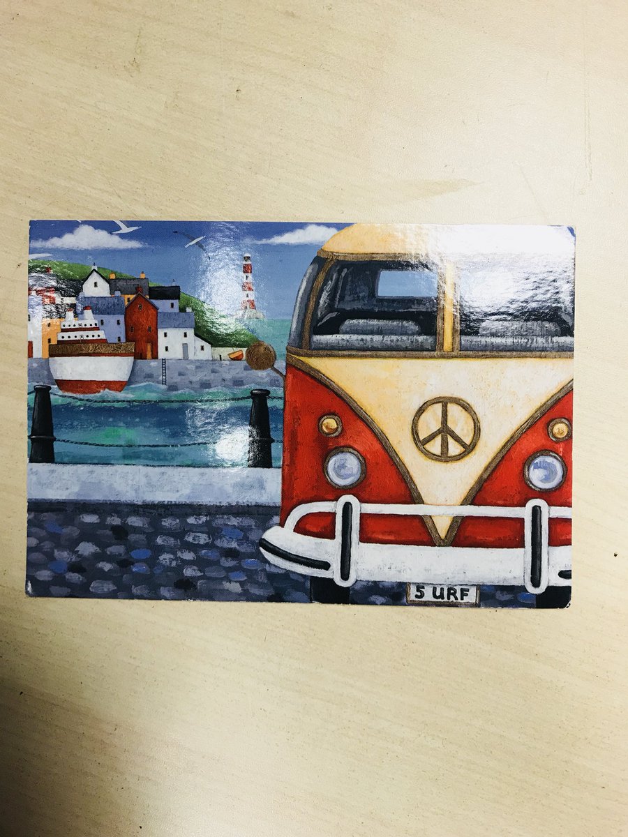 QueensService's tweet image. Nice Thank you postcard from a customer who we carried last minute MOT as theirs had run out on the motorhome the day they were setting off