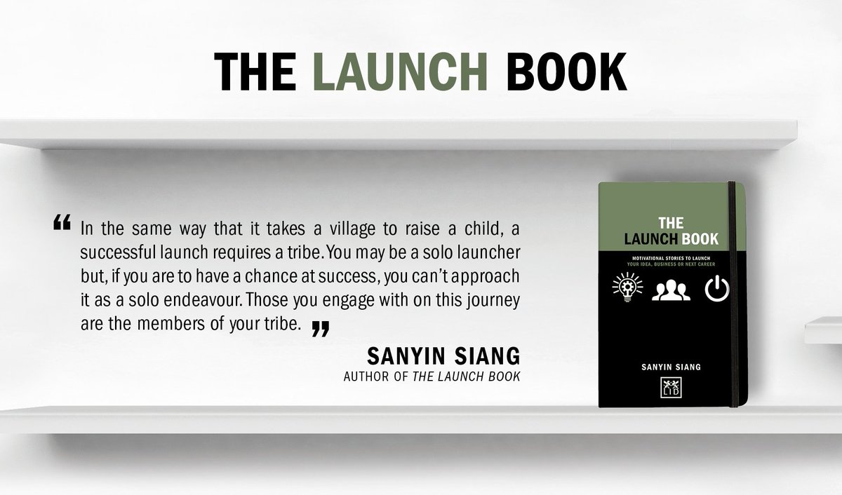 the_female_lead's tweet photo. We love Sanyin Siang's emphasis on the importance of community & connection in The Launch Book @lidpublishing https://t.co/hsYIrB6ikw