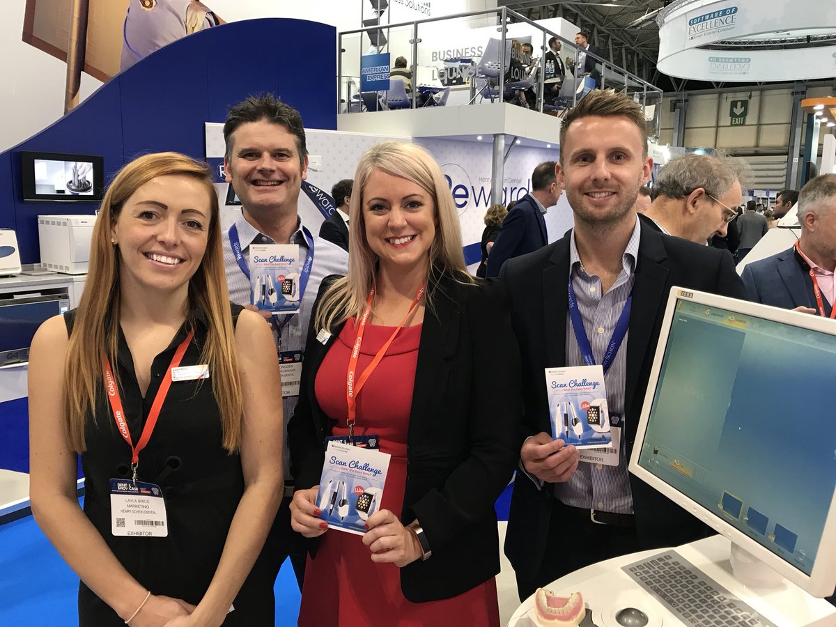 HenryScheinUK's tweet photo. Take the Scan Challenge @ stand E20F20 and WIN an Apple Watch! Come and show our team how it’s done! #scanchallenge #BDIAdental17 https://t.co/kN39BNQmTD