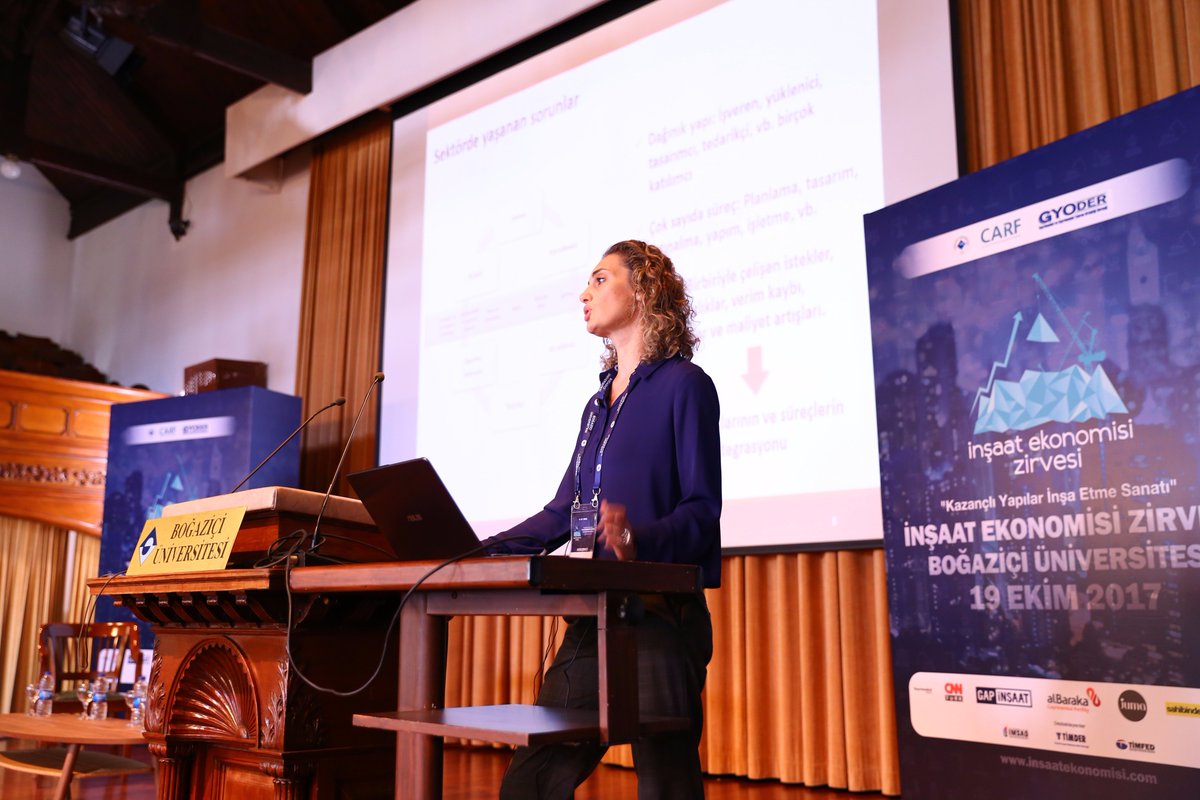 Doç. Dr. Beliz Özorhon Orakçal "Yapı Bilgi Modellemesi" adlı konuşmasıyla bizlerle. #insaatekonomisi17