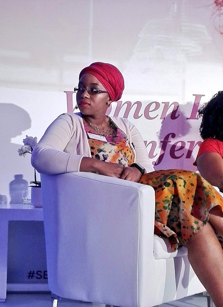 jayshnaidoo's tweet photo. "If your dreams don't scare you their not big enough" "People hardest on you care the most" @LeboMadise #SBWomanInTech #LibertyBlueskies https://t.co/6lxHJoeFyp