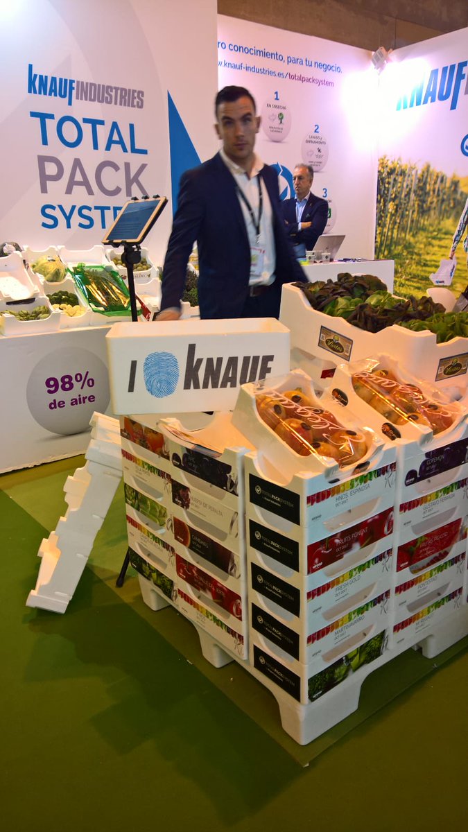 anape_eps's tweet photo. Visitamos a nuestro asociado @KNAUFINDUSTRIES en #FruitAttraction2017 novedades de cajas @airpop_es Acercate!!! #EPS #PoliestirenoExpandido https://t.co/gqcqRHzE99