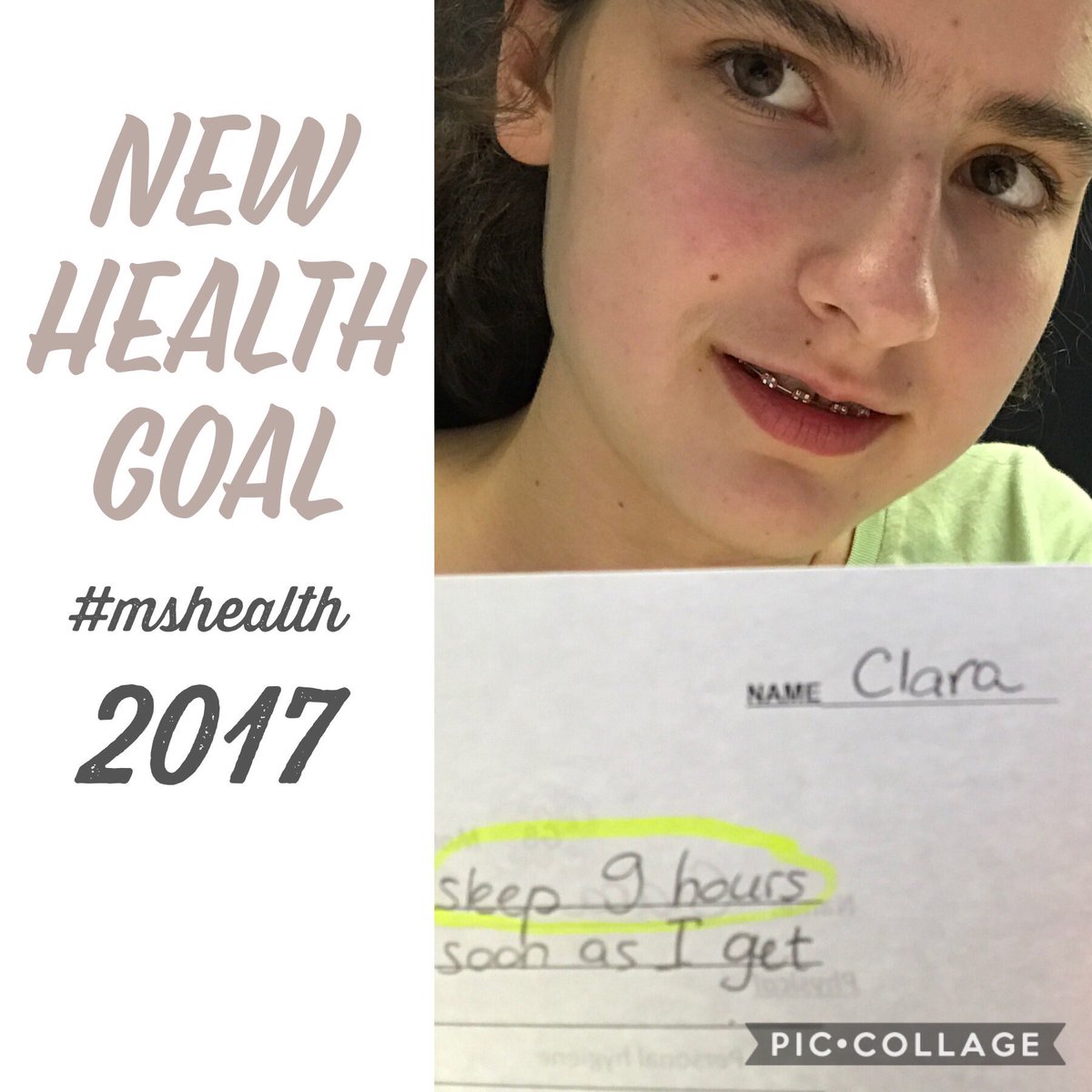 cc_isb's tweet photo. New health goal: sleep 9 hours per night! #mshealth2017_8G https://t.co/0JpWLyoXeK