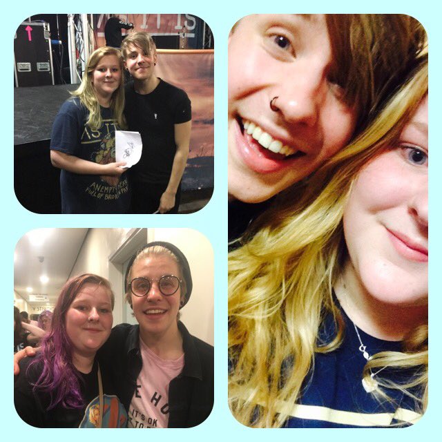IfYouTremble's tweet photo. Actually so excited to see @ASITISofficial again and meet this beautiful human again https://t.co/ZnPtFikQHS