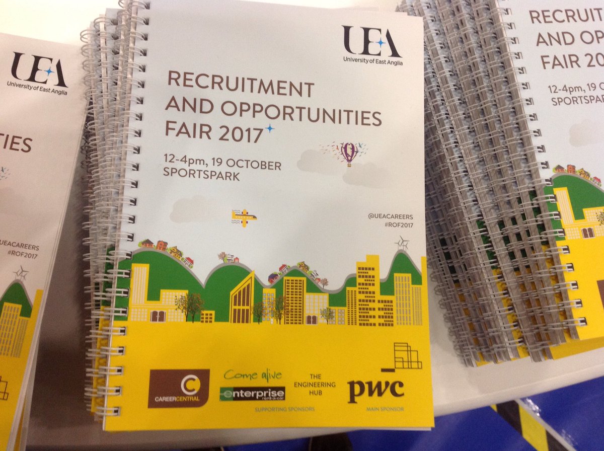 UEACareers's tweet photo. And we're open! #ROF2017 come see us in Sportspark! https://t.co/w2dUh2lDfD