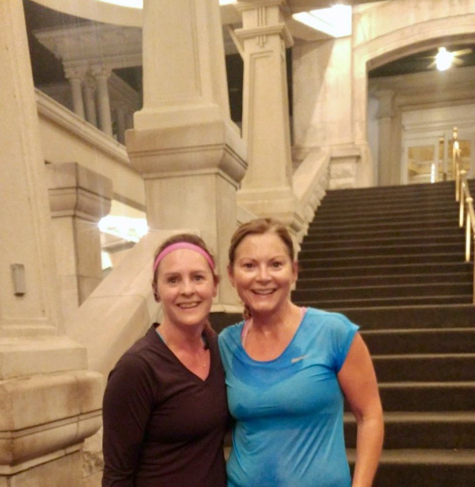 nikkibenich's tweet photo. Thanks for the great run @deannma4425  #French lick #healthynurse https://t.co/6CKI6lAkEs
