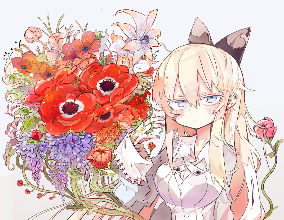 「flower 」|寺田てらのイラスト