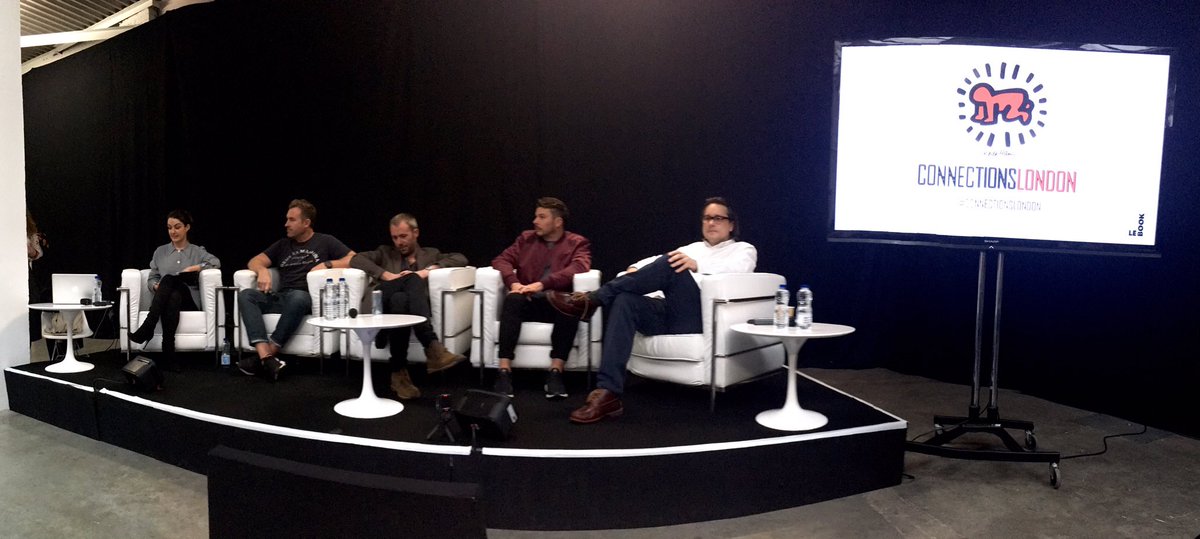 Chris_Brumby's tweet photo. Inspiring immersive experiences from The New York Times, Google, Digitas LBi, adidas & Chemical Brothers today @Le_Book #ConnectionsLondon https://t.co/MzWl7BSK4Z
