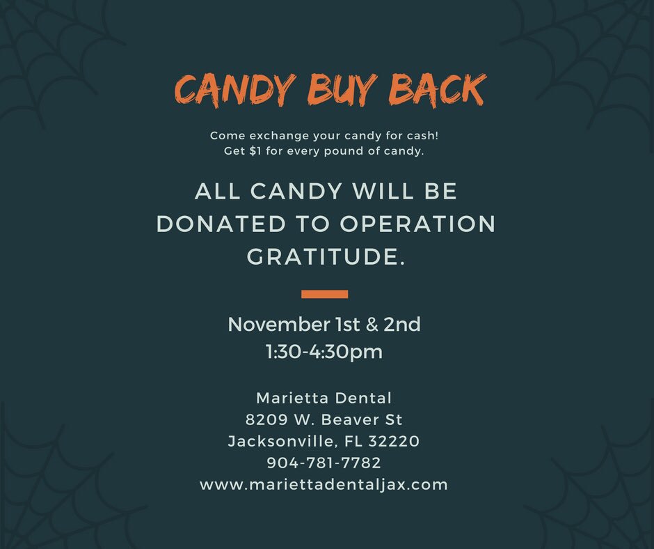 Jennimaylonn's tweet photo. All candy collected will be sent to troops &amp; first responders over seas. https://t.co/z8qcHpJ0CR