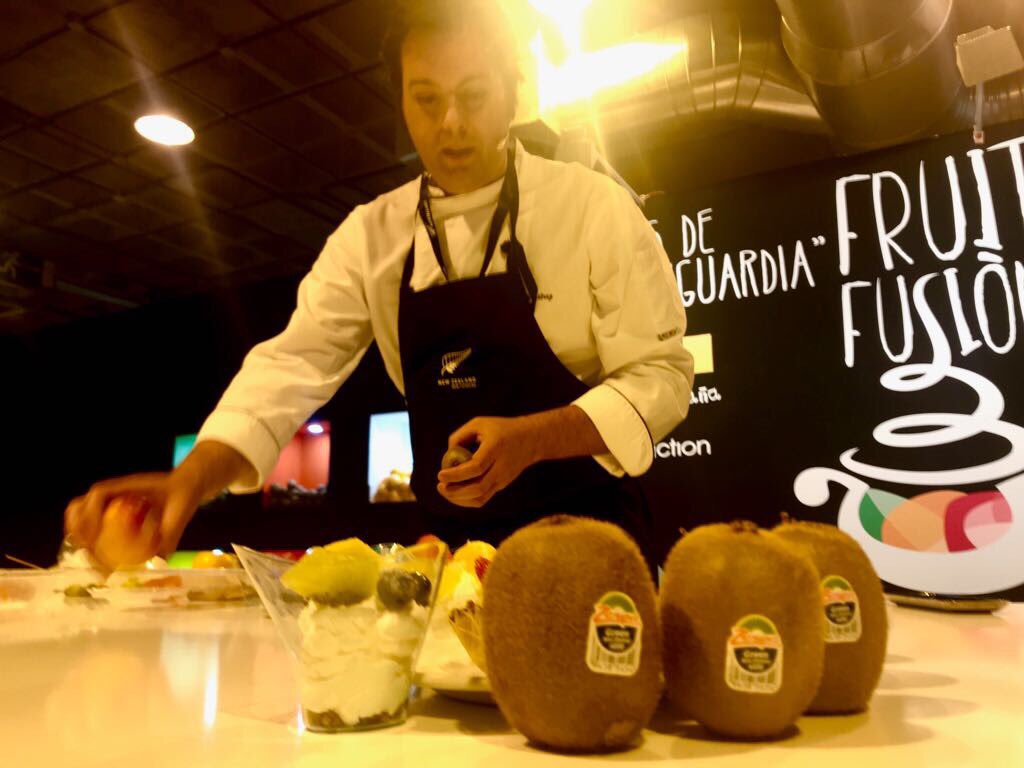 Zespri_es's tweet image. ¡Una propuesta culinaria rica y sana desde la Embajada de NZ! 🥝😋#FruiAttraction2017 #Fa17