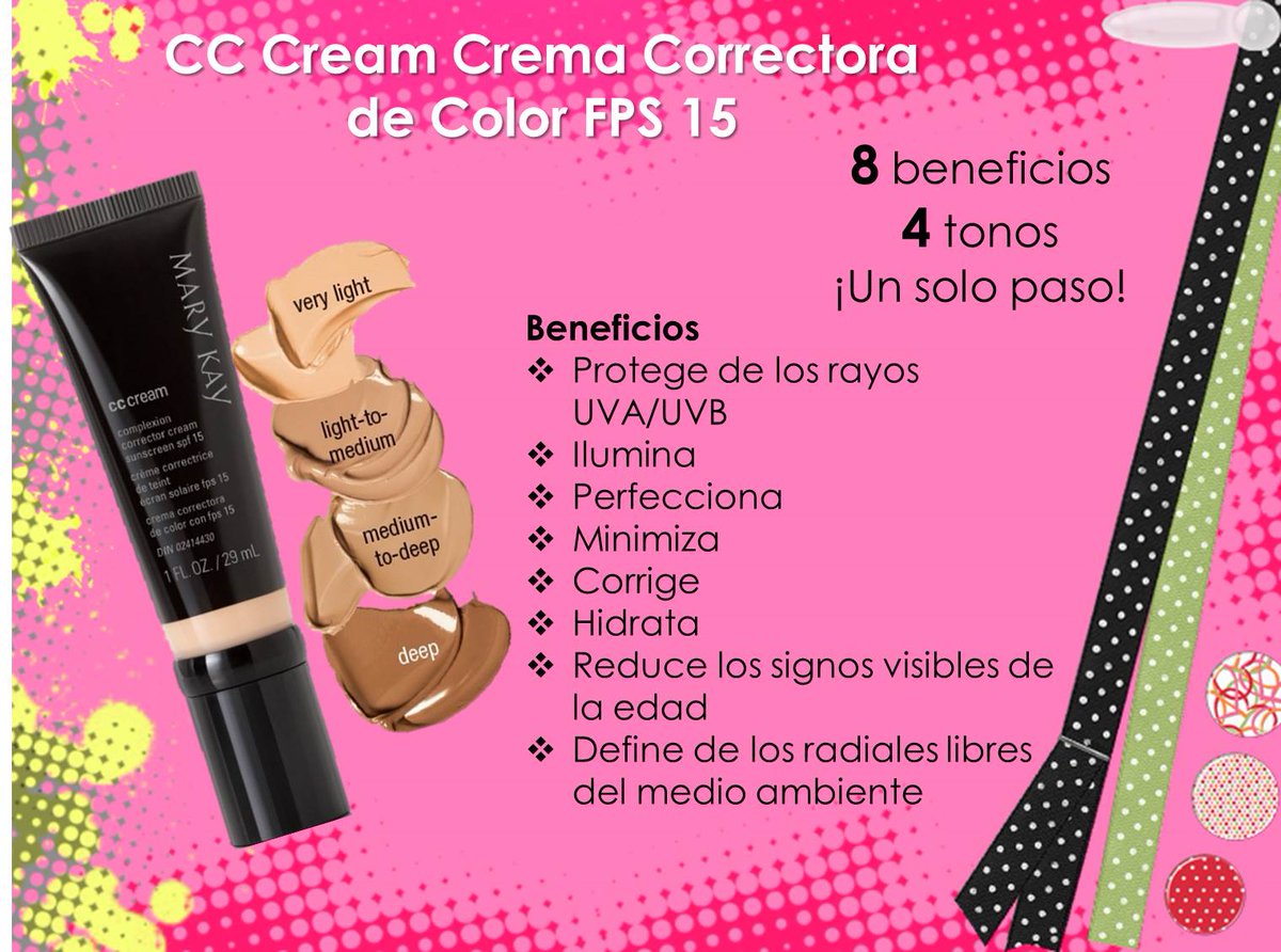 JudiBaVi's tweet photo. Ya conoces la CC  Cream que tiene Mary Kay para tí y sus beneficios?😃 https://t.co/gUeyqJhPTg