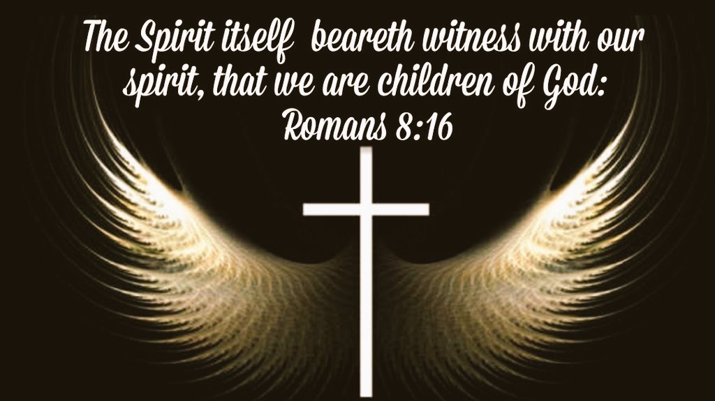 248jameso's tweet photo. When we accept Jesus, the Holy Spirit dwells in us and confirms we are God's children! https://t.co/pT9ItkbIDw