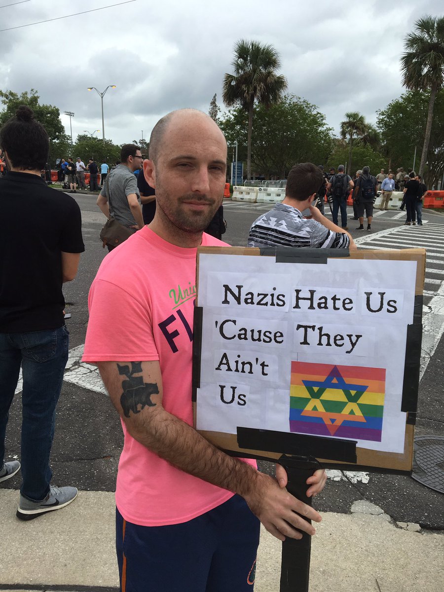 icohenb's tweet photo. Alex Tepperman, 34, a UF PHD student. "It's kind of a miserable experience to confront people who want you wiped off the face of the earth." https://t.co/TbrtSIyGBQ