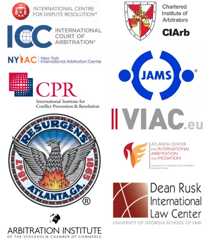 ArbitrateAtl's tweet image. Thanks to #AtlASCon cooperating entities, including @CPR_Institute, @DeanRuskIntLaw and many more!