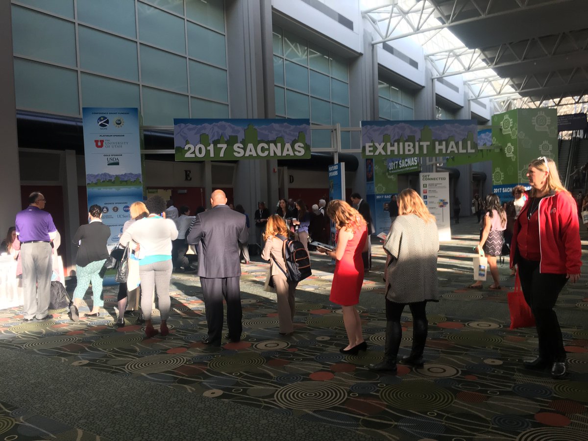 CHEMISTRYUTK's tweet photo. #utkchem @UTKPEER at #SACNAS2017 #SaltLakeCity https://t.co/8aBKZYJoJw
