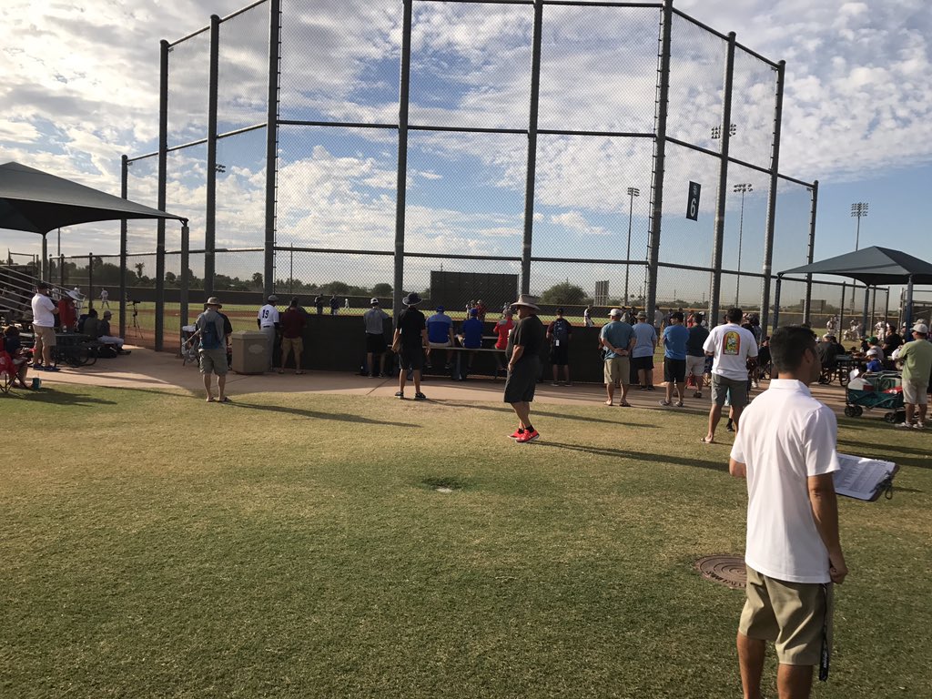 PJFOX5's tweet photo. @andrew5fox representing @IowaSticks 17U Scout in the AZ Junior All Academic Game tryouts this morning in Phoenix #IASticks https://t.co/WBfmjEhyiw