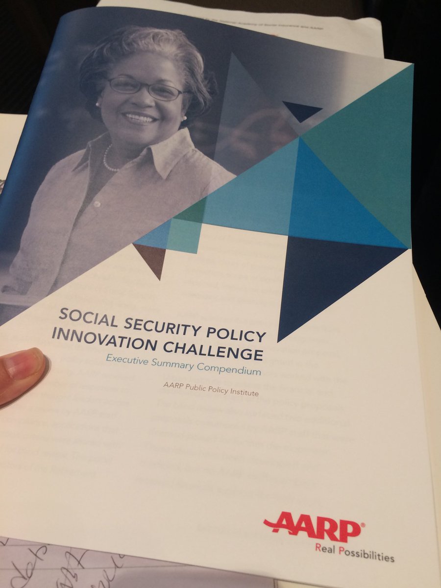 Ramsey_Alwin's tweet photo. Hot off the press - new @AARPpolicy compendium of policy innovations #socsecinnov https://t.co/i3Ua93AR0t