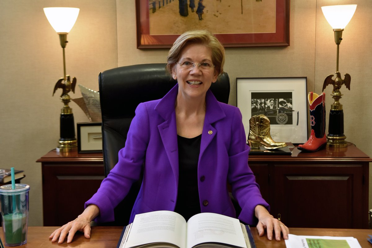 Elizabeth Warren tweet media