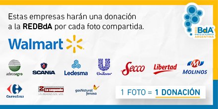 ¡Quedan sólo DOS días! ¡Sumate!
Compartí la foto de tu plato de comida con el #CompartiTuPlato. Ayudanos a sumar 500.000 platos de comida