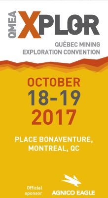 agnicoeagle's tweet photo. What's next at #Xplor2017? See $AEM's Jean-François Doyon & Olivier Coté-Mantha at 1:30pm: Key to Cohabitation & Active Projects panels. https://t.co/zTb2hjMtga