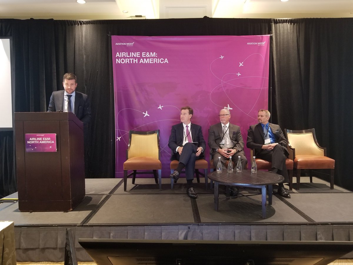 Kang_HelenS's tweet photo. #AEMNA @AJW_Group @AARCORP  @UnicalAviation @WencorGroup debate how parts and inventory management is evolving with NG platforms #avmro https://t.co/DIx2AU9m8o