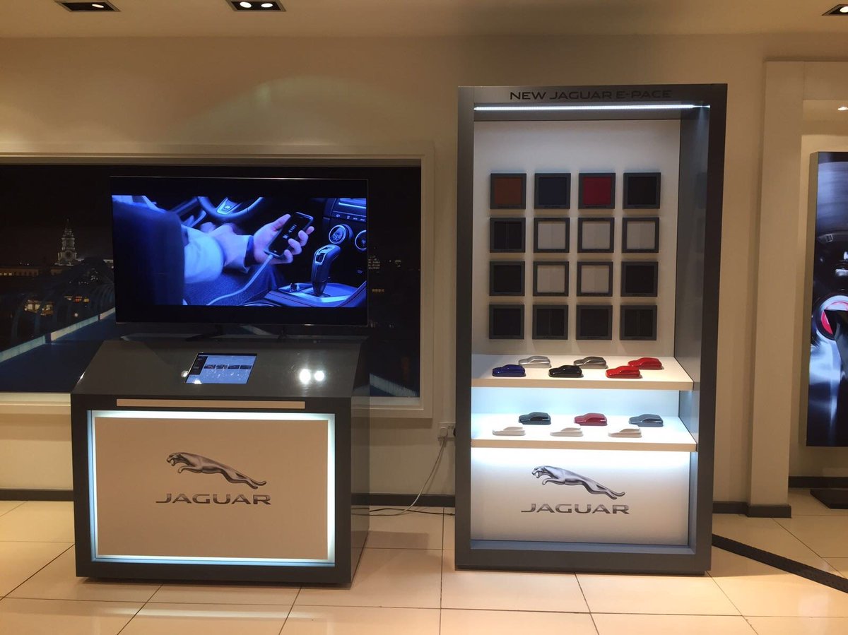 stratstoneuk's tweet photo. The new #Jaguar E-PACE at Stratstone of Mayfair for our exclusive preview event this evening. https://t.co/LxR6JwpkWV https://t.co/lnJooNmnyu