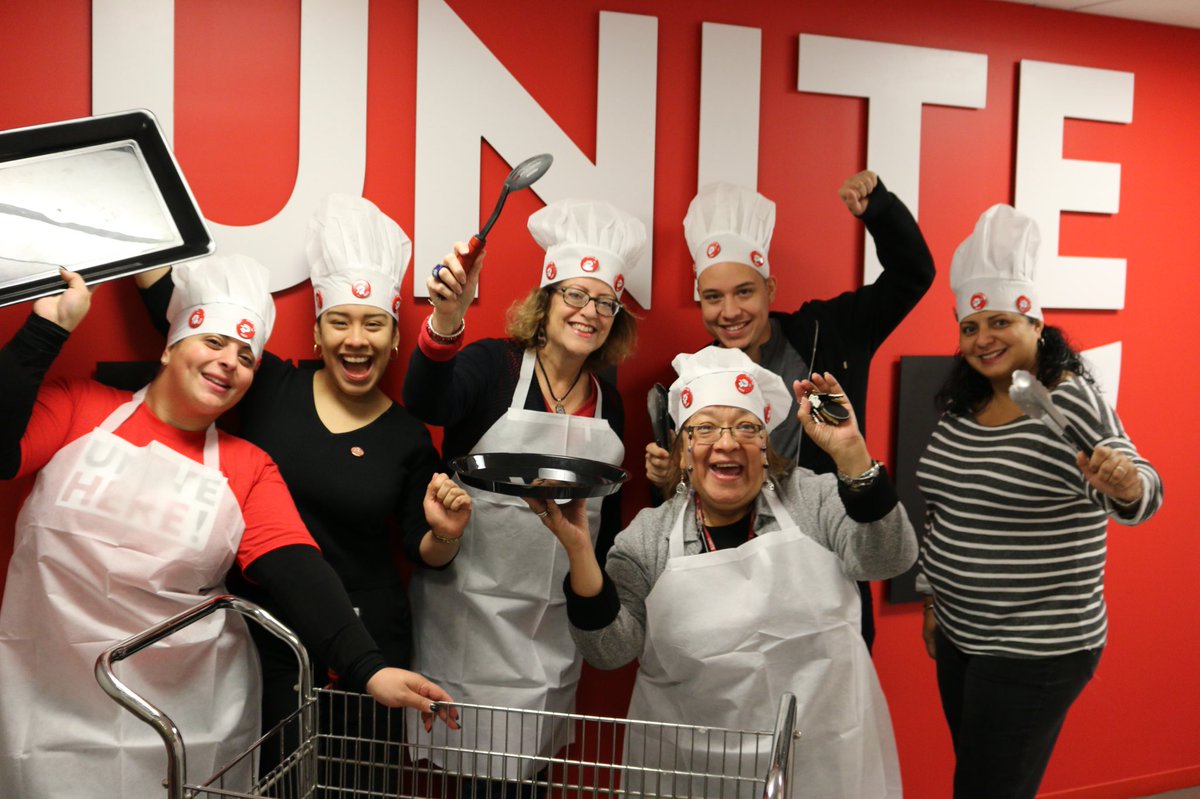 unitehere's tweet photo. Get excited, New York. #UNITEHERE is serving up justice today with @thenyic &amp; allies as part of our Day of Action. Check it out! #1u https://t.co/Fcpr0Hdhrg